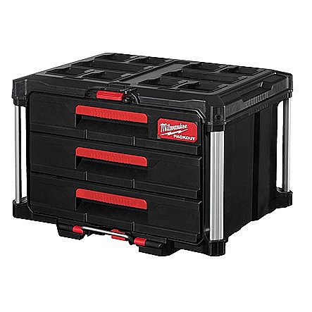 Scule si accesorii - CUTIE CU 3 SERTARE PACKOUT™ Milwaukee 4932472130