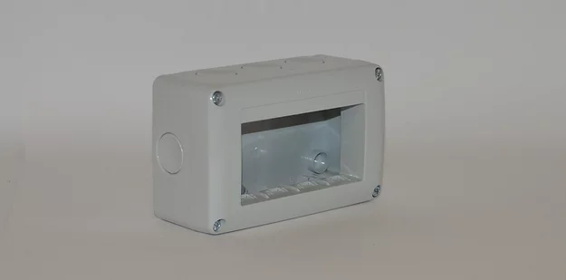 Prize si intrerupatoare - Cutie Gewiss 4 posturi IP40