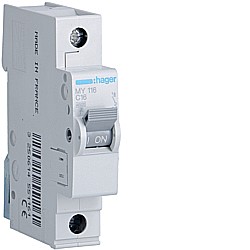 Siguranta Curba C - Disjunctor 16A, 1P, 4,5kA, C