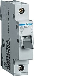 Siguranta Curba C - Disjunctor 32A, 1P, 6kA, C
