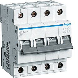 Black Friday - Disjunctor 32A, 4P, 6kA, B