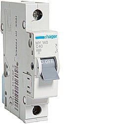 Siguranta Curba C - Disjunctor 40A, 1P, 4,5kA, C