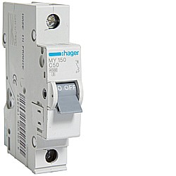 Siguranta Curba C - Disjunctor 50A, 1P, 4,5kA, C