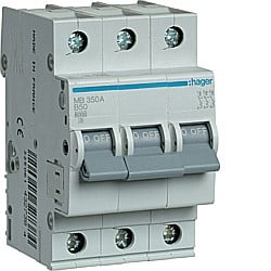 Black Friday - Disjunctor 50A, 3P, 6kA, B