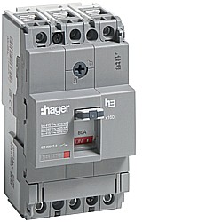 Sigurante automate - Disjunctor general x160 3P 18kA 80A