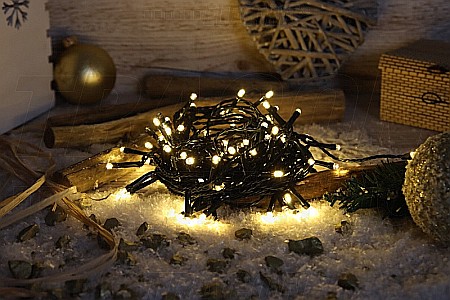 Iluminat festiv - Ghirlandă de Crăciun 3.6W 2700K 5m