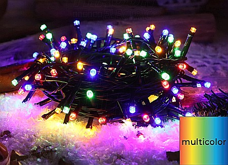 Iluminat festiv - Ghirlanda de Craciun 3.6W RGB 10m programabila