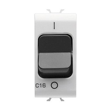 Gewiss Chorus - GW10468 Intrerupator 1P+N C16 3KA 230V AC 1 modul CH/Alb