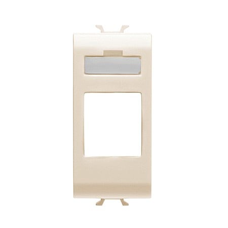 Gewiss Chorus - GW11431 Carcasa conector RJ45/HDMI/USB 1 modul CH/Ivoar