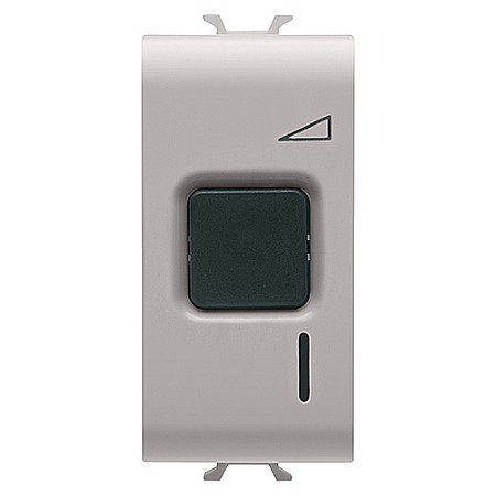 Gewiss Chorus - GW13568 Variator cu buton 60-500W 230V 1 modul CH/Bej Satin