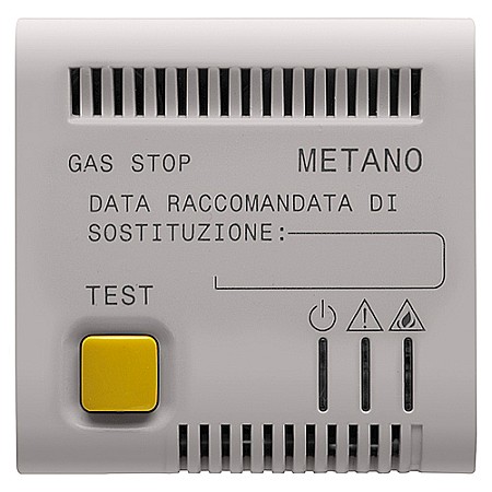 Gewiss Chorus - GW13712 Detector de gaz 12V AC/DC 2 module CH/Bej Satin