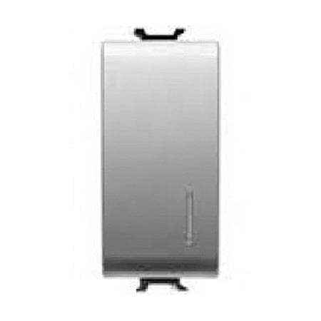 Gewiss Chorus - GW14002 Intrerupator iluminabil 1P 16AX 1 modul CH/Gri Titan