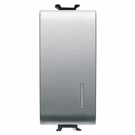 Gewiss Chorus - GW14052 Intrerupator cap scara iluminabil 1P 16AX 1 modul CH/Gri Titan