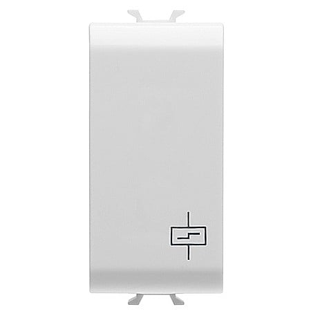 Gewiss Chorus - GW15721 Releu bistabil 10AX 250V 1 modul CH/Alb Satin