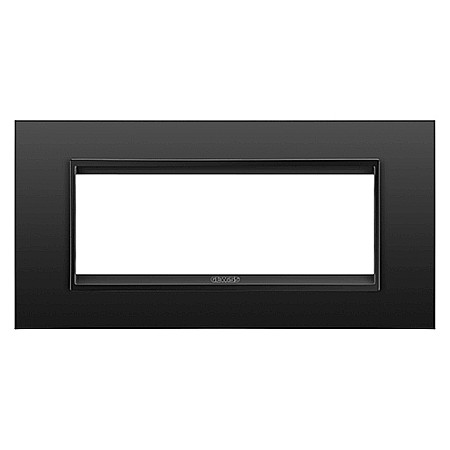 Gewiss Chorus - GW16206XM Rama Lux monocrom 6 module CH/Negru Satin
