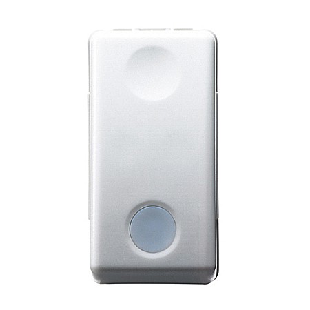 Gewiss System - GW20515 Buton cu revenire cu Led 1P NA 10A 1 modul SY/WH