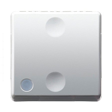 Gewiss System - GW20580 Intrerupator cap cruce iluminabil 16AX 2 module SY/WH