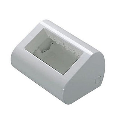 Gewiss System - GW24019 Carcasa aparenta pupitru 4 module SY/BK