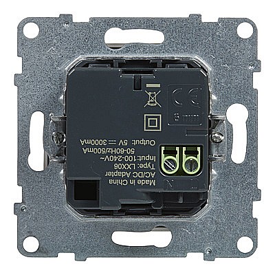 Incarc USB dublu, Tip C+C, alb Legrand New Suno [2]