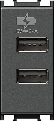 TEM - GAMA MODUL - Incarcator USB5V 2,4A 1 TEM