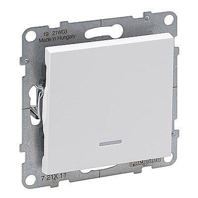 Legrand New Suno - Intr. iluminat, 10AX, term aut. alb Legrand New Suno