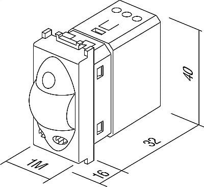 Intrer 5A IR 1M TEM 230V [2]