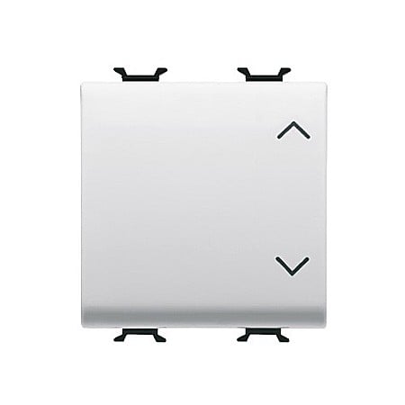 Gewiss Chorus - Intrerupator 3 pozitii Up/Down 1P 10A 2 module CH/Alb