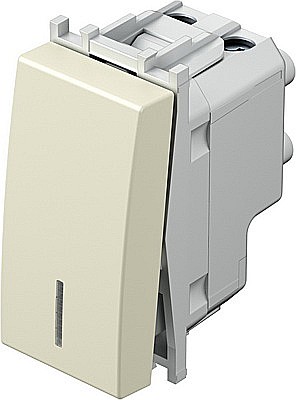 Intrerupator Bipolar 1M TEM 16A IP20 Crem [1]