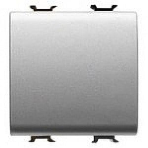 Gewiss Chorus - Intrerupator cap cruce 1P 16AX 2 module CH/Gri Titan