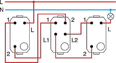 Intrerupator Cruce TEM 1M 16A IP20 Crem [3]
