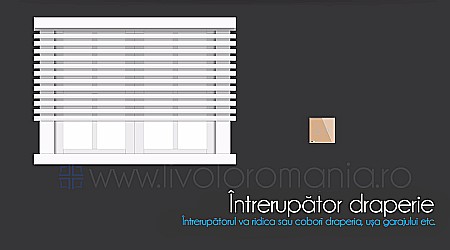 Întrerupător draperie gri [2]