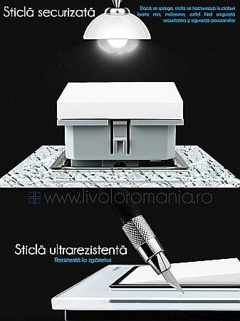 Întrerupător mecanic simplu, cap-scară auriu [3]
