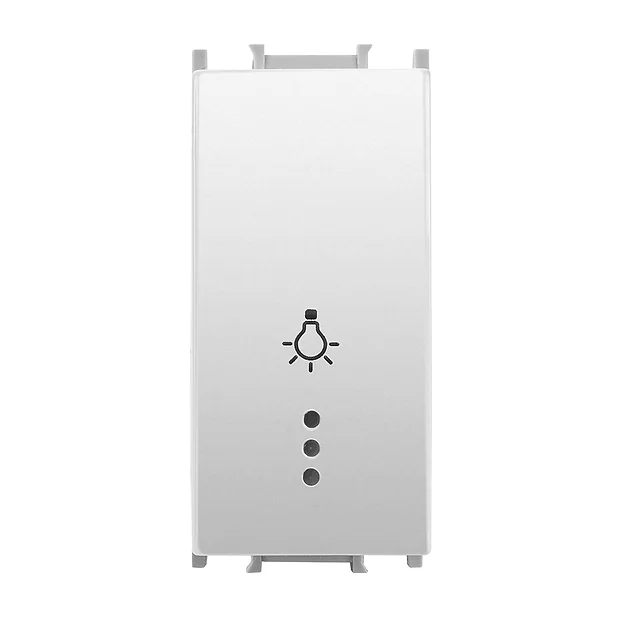 Prize si intrerupatoare - INTRERUPATOR REVENIRE CU LED ALB 1M
