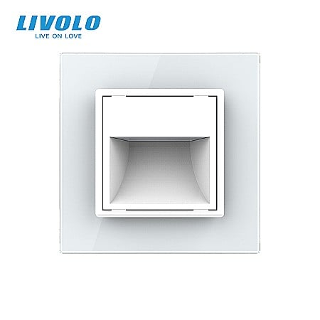 Lampa de orientare scara, cu rama de sticla gri [4]