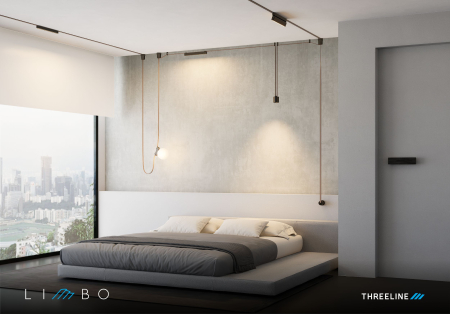 Lampa lineara grilaj LIMBO NEGRU [3]