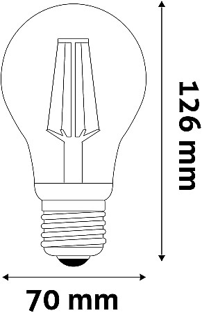 LED Filament Glob A65 High Lumen [2]