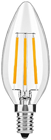 Becuri LED cu filament - LED Filament Lumanare High Lumen