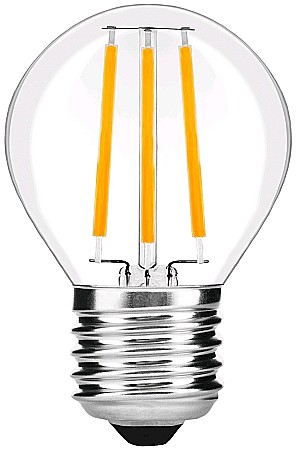 Becuri LED cu filament - LED Filament Mini Glob
