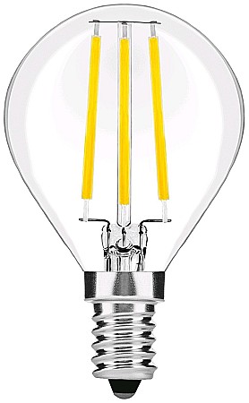 Becuri LED cu filament - LED Filament Mini Glob
