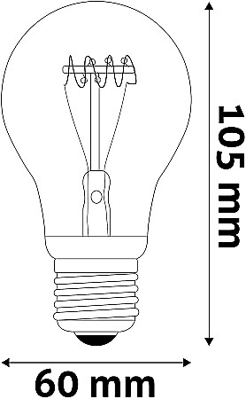 LED Soft Filament Glob [3]