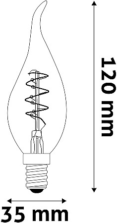 LED Soft Filament Lumanare Flacara [3]