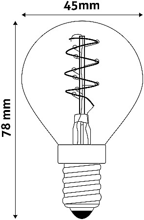 LED Soft Filament Mini Glob [1]