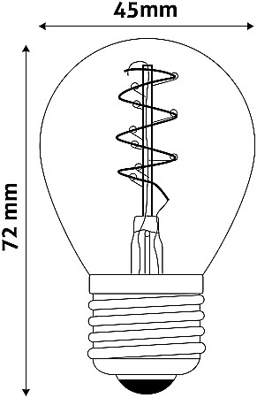LED Soft Filament Mini Glob [1]
