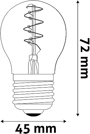 LED Soft Filament Mini Glob [3]