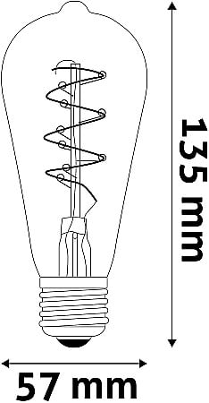 LED Soft Filament ST58 [3]
