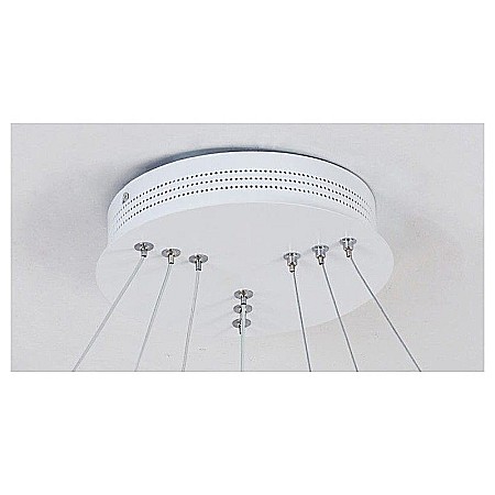 Lustra LED 150W, 14250lm - 50 000 ore, LED Market, 9622 ACRILYC 3 inele 800/600/400mm, 4000K lumina naturala [1]