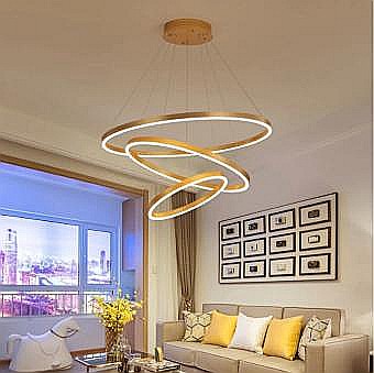 Lustre - LUSTRA LED 3 CERCURI 120W