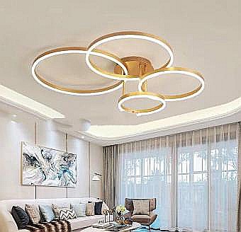 Lustre - LUSTRA LED DIMABILA CU TELECOMANDA 3 FUNCTII 170W