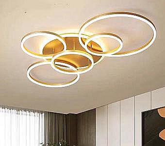 Lustre - LUSTRA LED DIMABILA CU TELECOMANDA 3 FUNCTII 240W