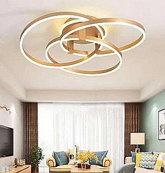 Lustre - LUSTRA LED DIMABILA CU TELECOMANDA 3 FUNCTII 240W
